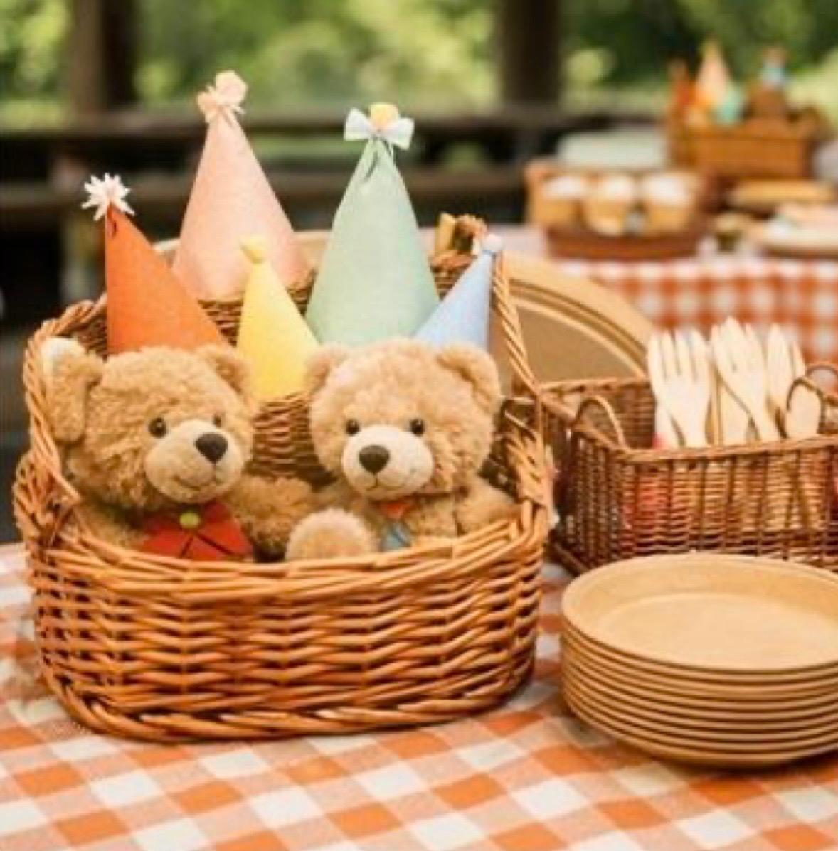 Party decor setup